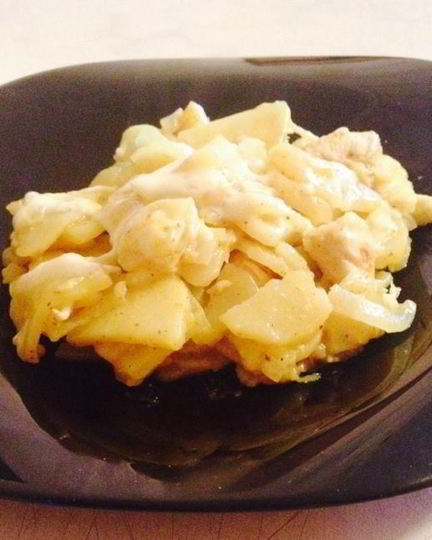 Рецепт картофеля по-французски на сковороде