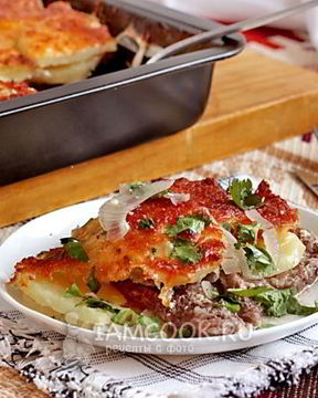 Мясо по-французски в духовке