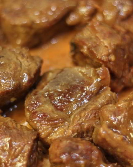 Рецепт баранина с чесноком и белым вином