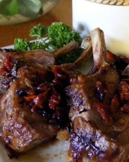 Рецепт бараньих ребрышек в сметане