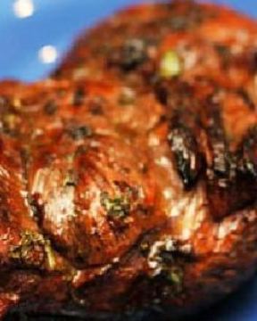 Барбекю из баранины с кинзой