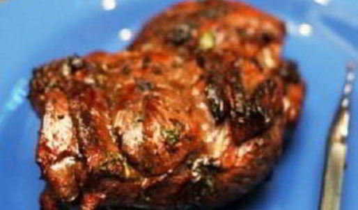 барбекю из баранины с кинзой