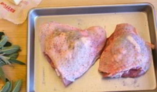 бедро индейки в духовке