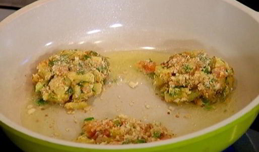 биточки из семги с картофелем