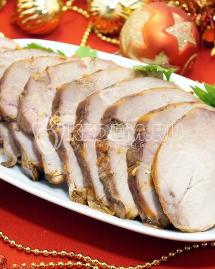 Рецепт буженины из свинины праздничная