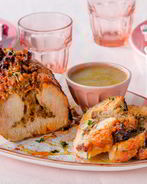 Буженина в яблоках