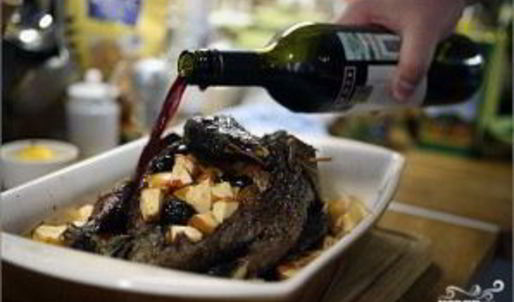 дикий гусь в духовке