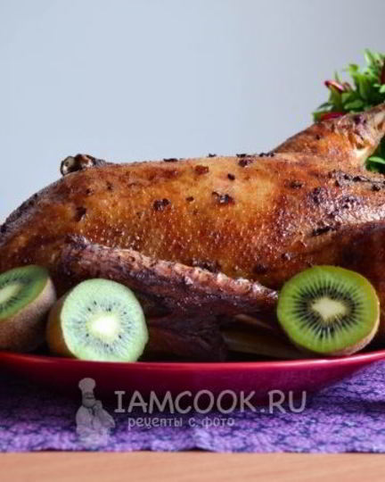 Рецепт фаршированный гусь