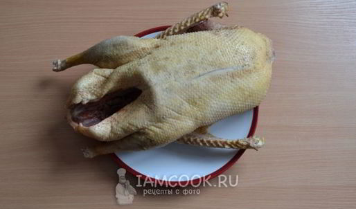 фаршированный гусь