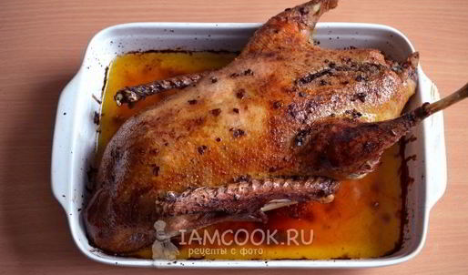 фаршированный гусь