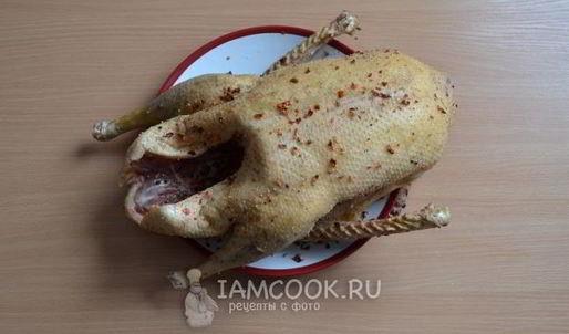 фаршированный гусь