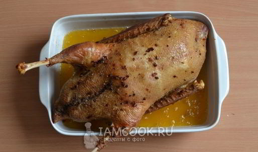 фаршированный гусь