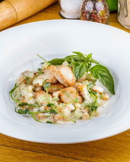 Рецепт филе индейки с овощами и моцареллой