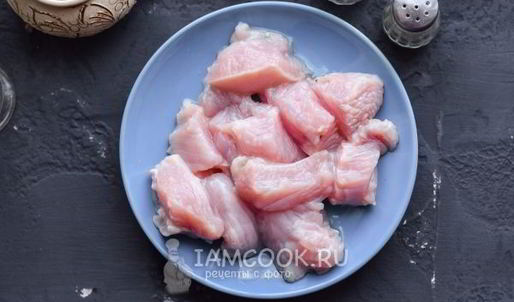 индейка с овощами в мультиварке