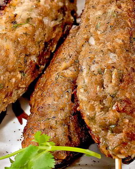 Рецепт кебабов с йогуртовым соусом