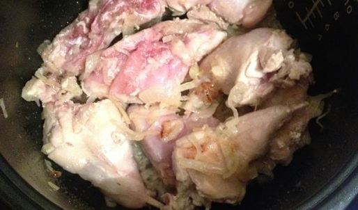 кролик тушеный с овощами