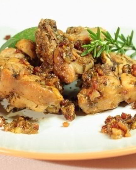 Рецепт кролика жареного на сковороде