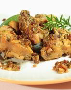 Кролик жареный на сковороде