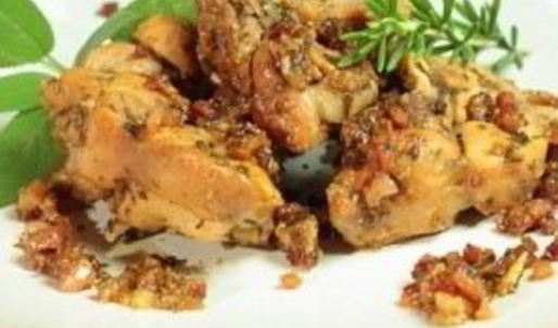 кролик жареный на сковороде