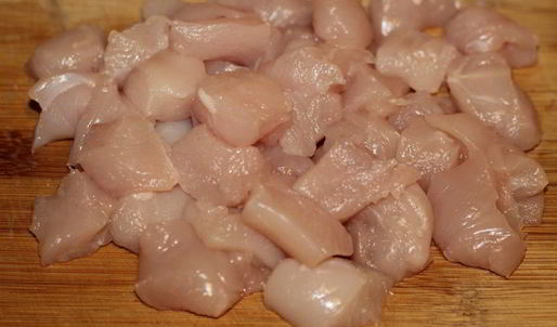 куриная грудка с овощами