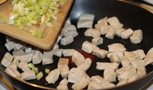 куриная грудка с овощами