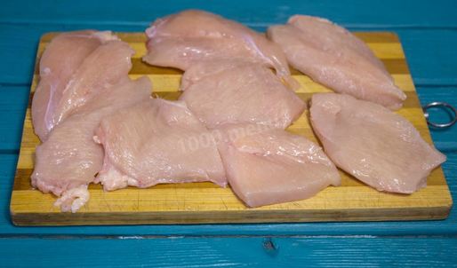 куриная грудка в кефире в духовке