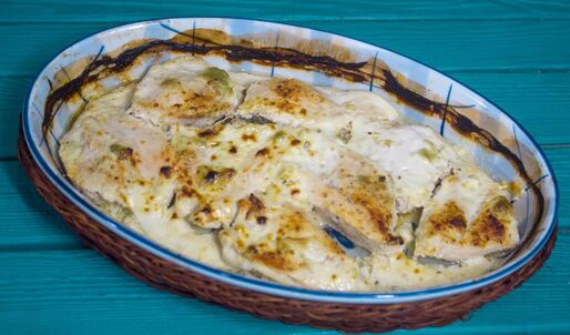 куриная грудка в кефире в духовке