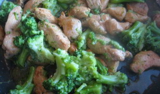 куриное филе с брокколи