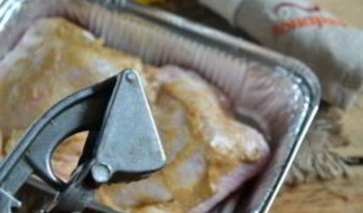 куриные бедра с горчицей в духовке