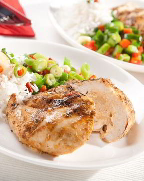 Куриные грудки, фаршированные творожным сыром