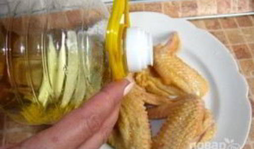 куриные крылья на гриле