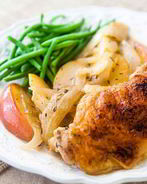 Куриные окорока с соусом