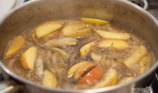 куриные окорока с соусом