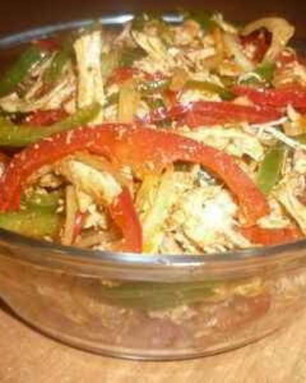 Рецепт курицы хе с болгарским перцем