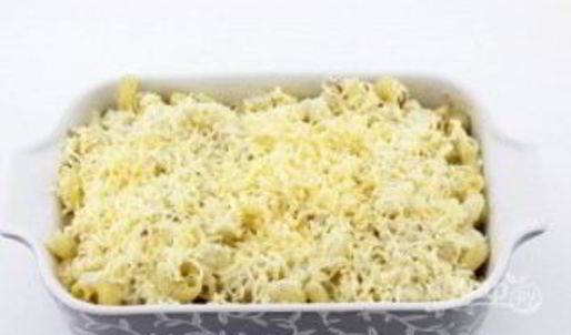 курица с макаронами в духовке