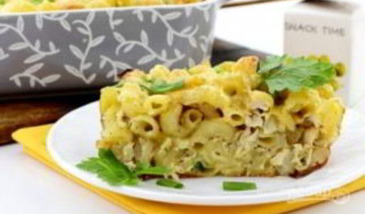 курица с макаронами в духовке