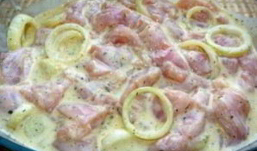 курица в духовке с овощами на шпажках