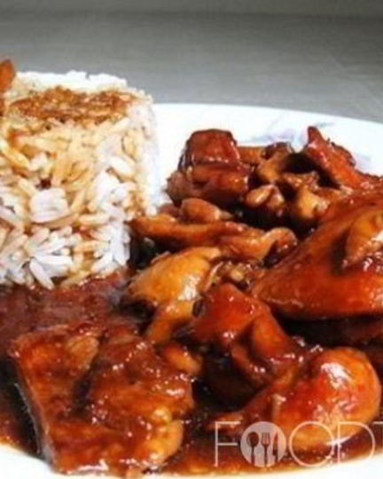 Рецепт курицы в кисло-сладком соусе