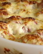 Мясо с цветной капустой в духовке