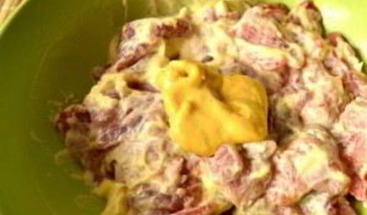 мясо с цветной капустой в духовке