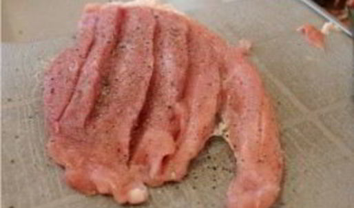 мясо в чесночном соусе