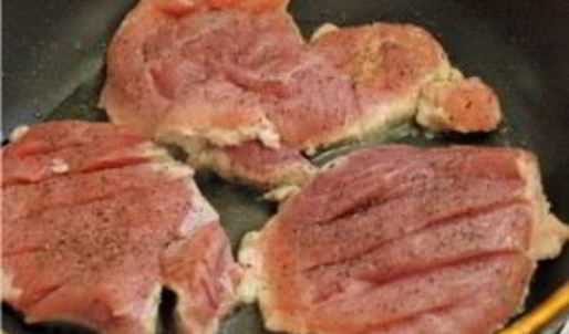 мясо в чесночном соусе