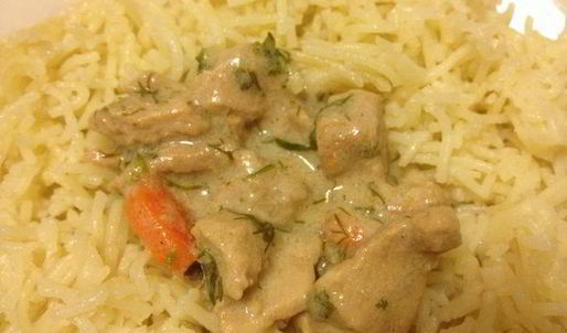 нежнейшая телятина в сметанном соусе