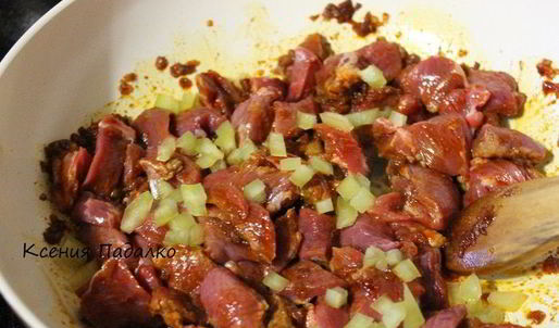 паприкаш из говядины