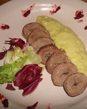 Сердца индейки в молоке с тимьяном