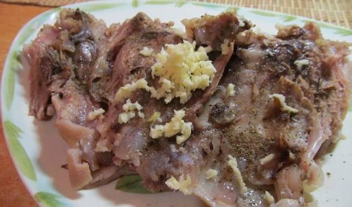 свиная рулька вареная