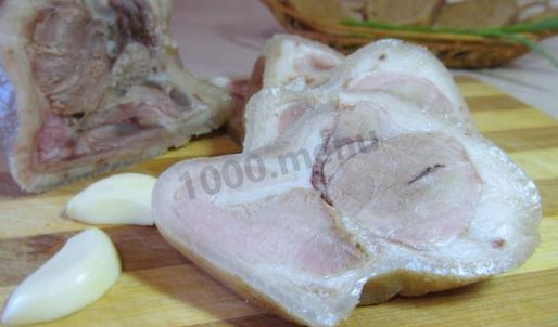 свиная рулька вареная