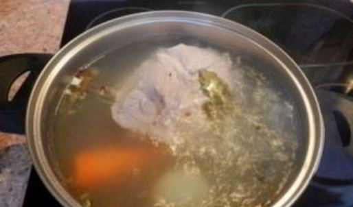 свинина отварная