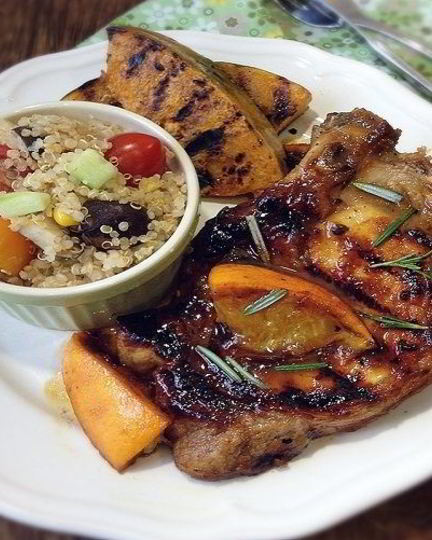 Рецепт свинины с апельсинами