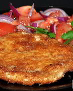 Свиные отбивные в луково-соевом маринаде